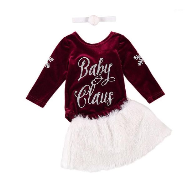 winter christmas infant baby girls 3pcs set letter print snowflake long sleeve bodysuit+plush skirt+headband 0-24m1, White
winter christmas infant baby girls 3pcs set letter print snowflake long sleeve bodysuit+plush skirt+headband 0-24m1, White