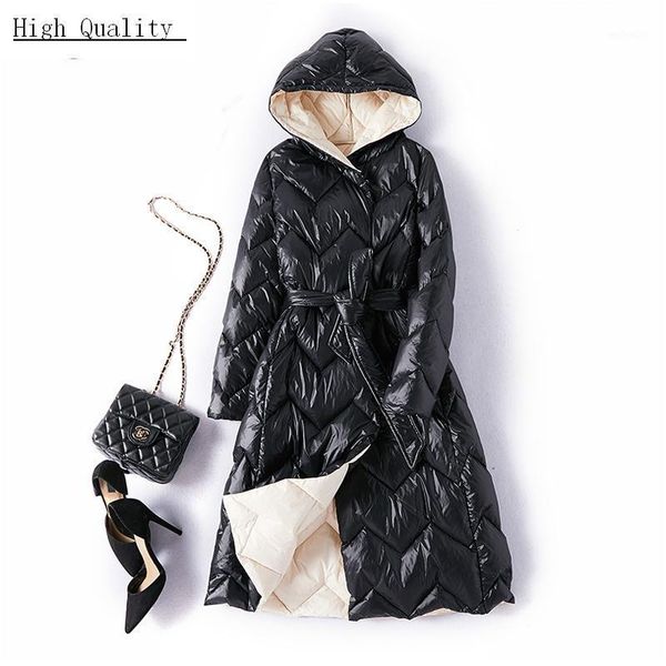 winter down jacket women 90% white duck down parka long coats female slim hooded clothes 2020 doudoune femme lwl12891, Black
winter down jacket women 90% white duck down parka long coats female slim hooded clothes 2020 doudoune femme lwl12891, Black
