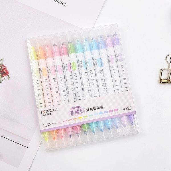 andstal 12 colors unique pastel color dual tips highlighter pen fluorescent color for school marker stationery hilighter h wmtrul, Black;red
andstal 12 colors unique pastel color dual tips highlighter pen fluorescent color for school marker stationery hilighter h wmtrul, Black;red