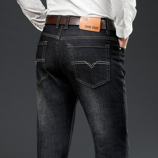 men's jeans blue black men fit stretch spring autumn denim pants casual slim pencils man trousres clothing fashion,1102
men's jeans blue black men fit stretch spring autumn denim pants casual slim pencils man trousres clothing fashion,1102