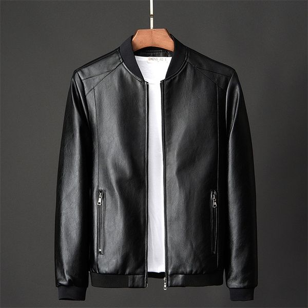 men's jackets leather bomber jacket leather for men's new popular korean style slim thin trendy clothes mens faux fur coats 201215, Black
men's jackets leather bomber jacket leather for men's new popular korean style slim thin trendy clothes mens faux fur coats 201215, Black