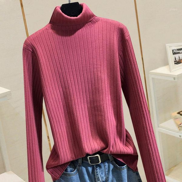 2020 high-neck thick all-match sweater loose temperament long-sleeved sweater 11221, White;black
2020 high-neck thick all-match sweater loose temperament long-sleeved sweater 11221, White;black
