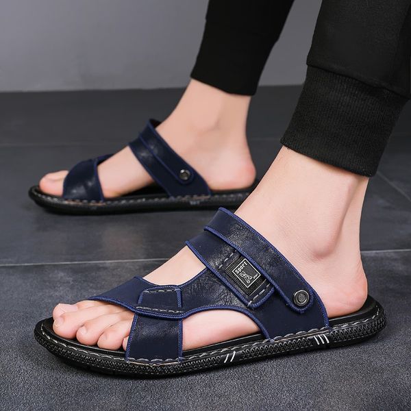 combination super fiber men's sandals 2020 summer new beach shoes casual personality outdoor cool shoes c1212, Black;white
combination super fiber men's sandals 2020 summer new beach shoes casual personality outdoor cool shoes c1212, Black;white