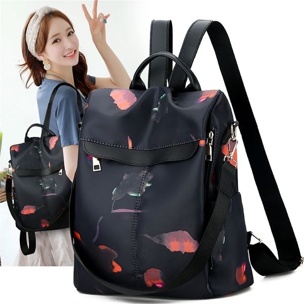 women's printed oxford cloth anti-theft outdoor leisure large capacity travel backpack
women's printed oxford cloth anti-theft outdoor leisure large capacity travel backpack