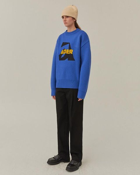 adererror 2021 fall winter logo embroidery pullover oversized hip-hop ader pullovers men women couple sweater, White;black
adererror 2021 fall winter logo embroidery pullover oversized hip-hop ader pullovers men women couple sweater, White;black