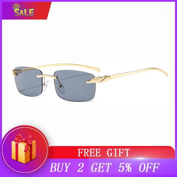 2020 small rectangle gradient sunglasses women rimless square sun glasses for ladies summer style zonnebril dames giausa1, White;black
2020 small rectangle gradient sunglasses women rimless square sun glasses for ladies summer style zonnebril dames giausa1, White;black