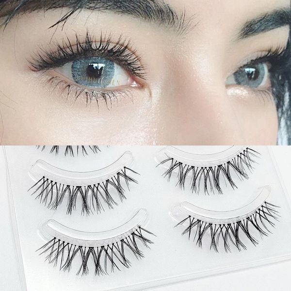 false eyelashes sharpening soft transparent stem everyday naked eye natural lifelike 5 pairs
false eyelashes sharpening soft transparent stem everyday naked eye natural lifelike 5 pairs