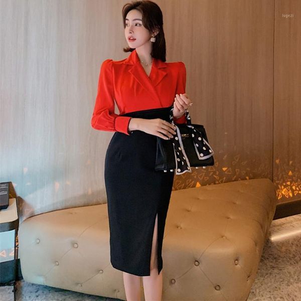 high end v-neck patchwork women dress autumn full sleeve work business female vestidos ladies elegant hip package party dresses1, Black;gray
high end v-neck patchwork women dress autumn full sleeve work business female vestidos ladies elegant hip package party dresses1, Black;gray