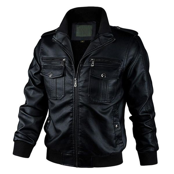new autumn spring motorcycle leather jacket men windbreaker fashion pu jackets male outwear warm pu jackets 6xl, Black
new autumn spring motorcycle leather jacket men windbreaker fashion pu jackets male outwear warm pu jackets 6xl, Black