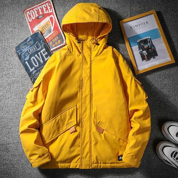 men's jackets japanese fashion men autumn jacket yellow windbreaker zipper with hood casual coat outwear street, Black;brown
men's jackets japanese fashion men autumn jacket yellow windbreaker zipper with hood casual coat outwear street, Black;brown
