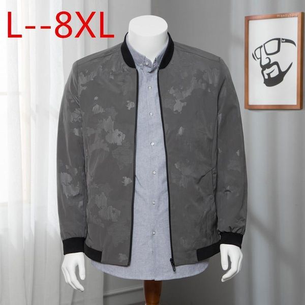 8xl 6xl men jackets spring autumn new leisure men's jacket thin business men coat zipper male casual style stand collar jacket1, Black;brown
8xl 6xl men jackets spring autumn new leisure men's jacket thin business men coat zipper male casual style stand collar jacket1, Black;brown