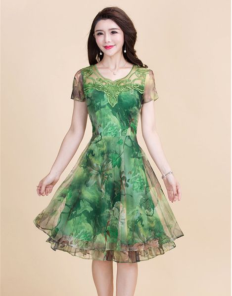 2021 new summer chiffon floral in elegant short sleeves vintage dress plus size women's clothes 6xl wxf990 6dz7, Black;gray
2021 new summer chiffon floral in elegant short sleeves vintage dress plus size women's clothes 6xl wxf990 6dz7, Black;gray