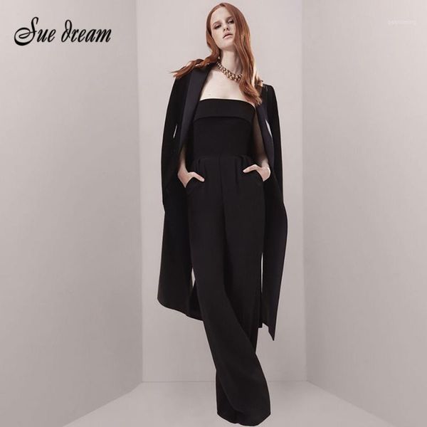 2019 fashion strapless business full length flared pants jumpsuit 2 piece suit suit long sleeve jacket jumpsuit1, Black;white
2019 fashion strapless business full length flared pants jumpsuit 2 piece suit suit long sleeve jacket jumpsuit1, Black;white