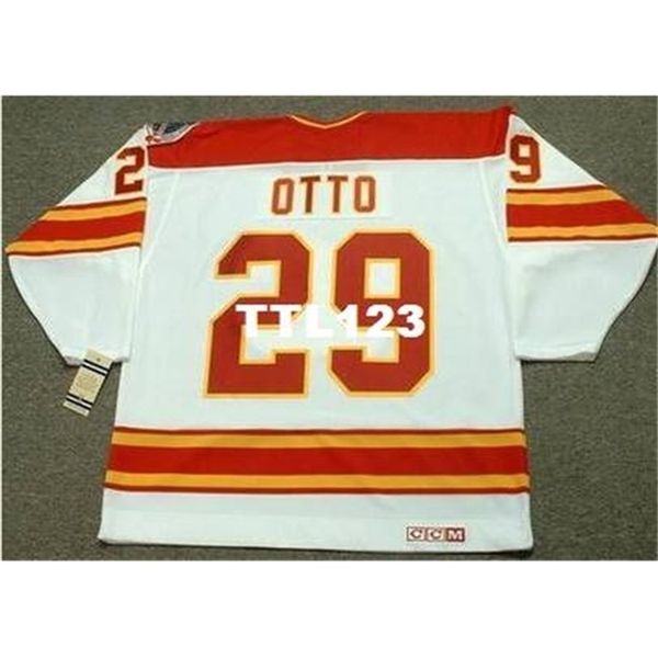 421s #29 joel otto calgary flames 1989 ccm vintage retro home hockey jersey or custom any name or number retro jersey, Black
421s #29 joel otto calgary flames 1989 ccm vintage retro home hockey jersey or custom any name or number retro jersey, Black
