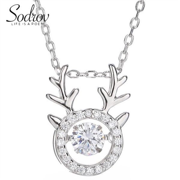 chains sodrov 925 sterling silver necklace pendant for women christmas elk jewelry
chains sodrov 925 sterling silver necklace pendant for women christmas elk jewelry