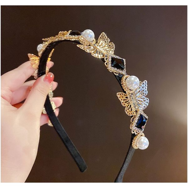 vintage luxury big crystal pearl headband for women fashion butterfly hair accessory lady hair hoops holder ornament hairbands f bbyfik, Slivery;white
vintage luxury big crystal pearl headband for women fashion butterfly hair accessory lady hair hoops holder ornament hairbands f bbyfik, Slivery;white
