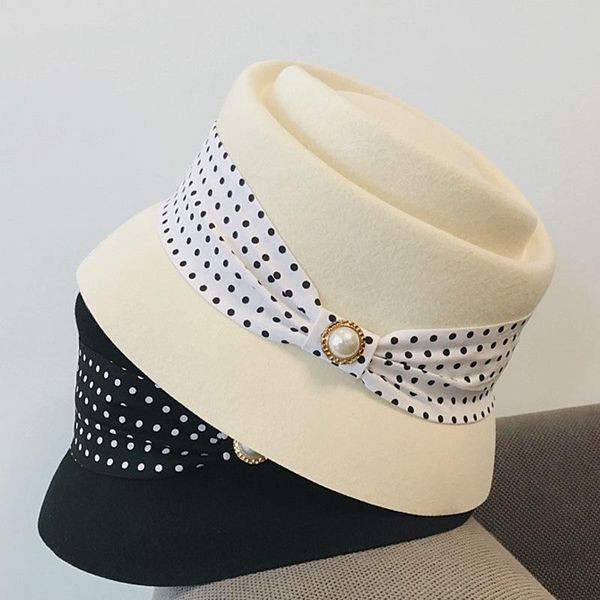 new fashion women cloche bucket winter elegant black white bow ladies fedora hat wool felt hat warm church dress wool hat
new fashion women cloche bucket winter elegant black white bow ladies fedora hat wool felt hat warm church dress wool hat