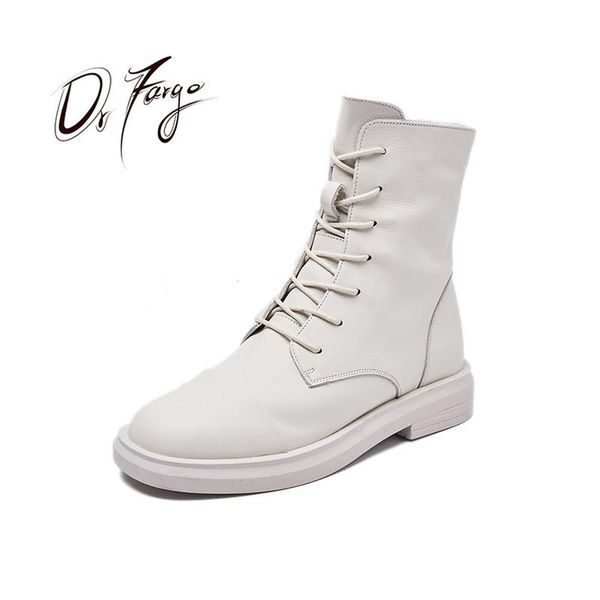 drfargo winter ankle boots for women side zip white black dress shoes women flat heel lace up round toe motorcycle boots zc506-1
drfargo winter ankle boots for women side zip white black dress shoes women flat heel lace up round toe motorcycle boots zc506-1