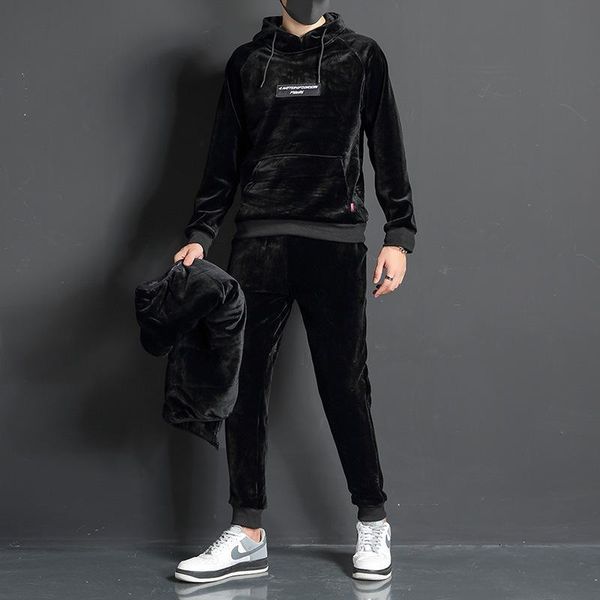 boutique new winter sport suit pleuche three-piece add wool young men's casual wear running leisure suit, Gray
boutique new winter sport suit pleuche three-piece add wool young men's casual wear running leisure suit, Gray
