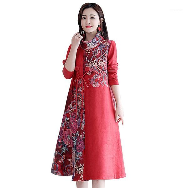 plus size 5xl suede dress women autumn winter printing vintage women dress fashion elegant turtleneck party long dresses c1, Black;gray
plus size 5xl suede dress women autumn winter printing vintage women dress fashion elegant turtleneck party long dresses c1, Black;gray