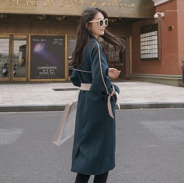 2020 new elegant long trench women double breasted pockets autumn winter chic coat outwear overcoat with belt plus size1, Tan;black
2020 new elegant long trench women double breasted pockets autumn winter chic coat outwear overcoat with belt plus size1, Tan;black