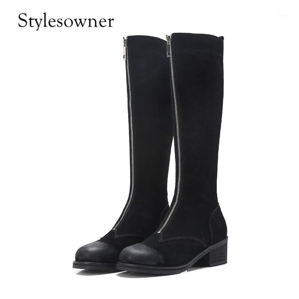 stylesowner western design hand-made high quatliy popular do the old long boots genuine leather cow suede knee-high boots1, Black
stylesowner western design hand-made high quatliy popular do the old long boots genuine leather cow suede knee-high boots1, Black