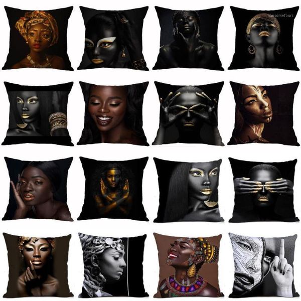 zengia cushion cover african black women linen pillow cover cotton decoration pillow case new year gift home decoration1
zengia cushion cover african black women linen pillow cover cotton decoration pillow case new year gift home decoration1