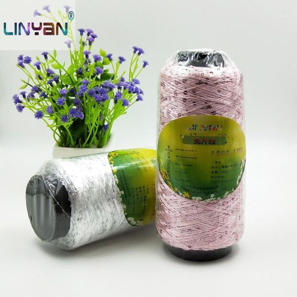 2 balls* 250g sequins threads hand knitting embroidery thread ice silk yarn for knitting yarn for crochet cord sewing zl501, Black;white
2 balls* 250g sequins threads hand knitting embroidery thread ice silk yarn for knitting yarn for crochet cord sewing zl501, Black;white
