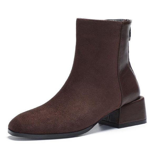 boots women versatile winter short thick heel ankle design brand fashion ladies plus velvet large size 34-43, Black
boots women versatile winter short thick heel ankle design brand fashion ladies plus velvet large size 34-43, Black