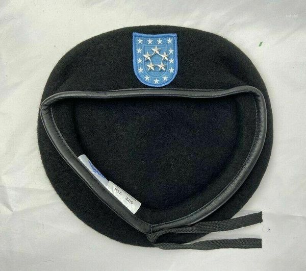 us army infantry regiment black wool beret officer 5 star general rank hat store1, Blue;gray
us army infantry regiment black wool beret officer 5 star general rank hat store1, Blue;gray