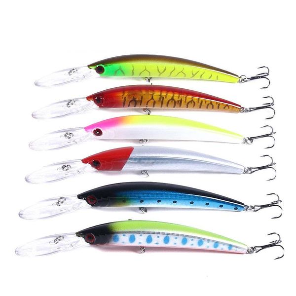 new long tougn minnow laser fishing lure 15g 15cm 3d eyes suspend swimbats alice mouth bait
new long tougn minnow laser fishing lure 15g 15cm 3d eyes suspend swimbats alice mouth bait