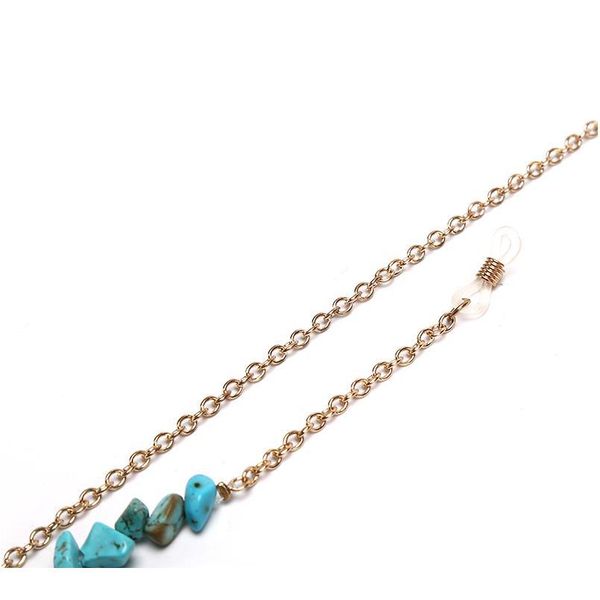 fashion irregular blue stone beads sunglasses lanyard strap charm necklace eyeglass gold chain cord for reading jlleto
fashion irregular blue stone beads sunglasses lanyard strap charm necklace eyeglass gold chain cord for reading jlleto