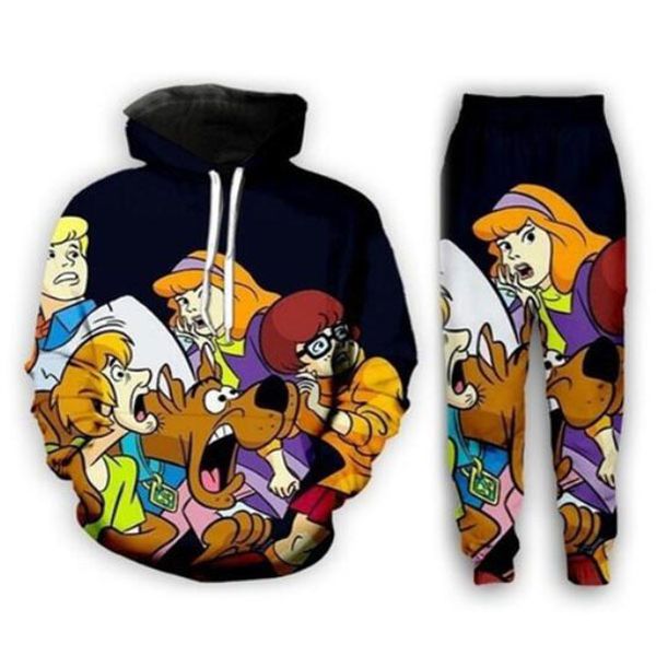 2021 new men/womens scooby doo 3d print fashion tracksuits crewneck hip hop sweatshirt and pants + hoodies, Gray
2021 new men/womens scooby doo 3d print fashion tracksuits crewneck hip hop sweatshirt and pants + hoodies, Gray