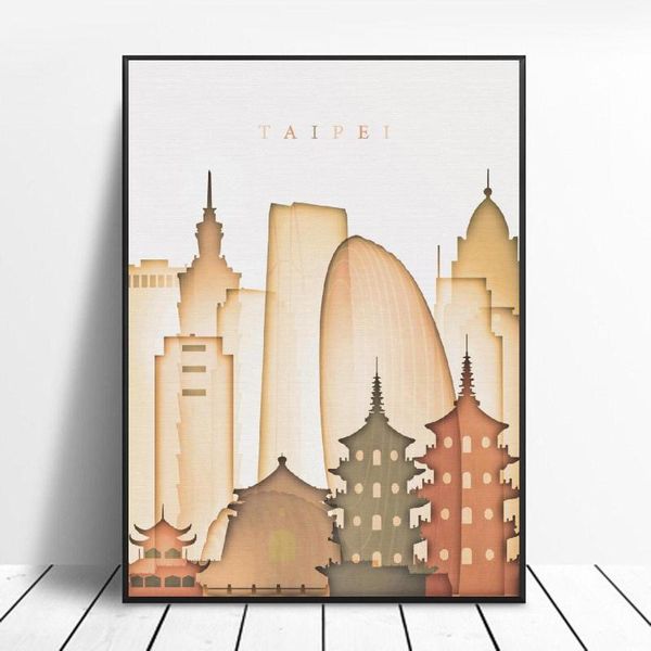 taipei taiwan skyline canvas print wall art poster picture modern bedroom living room decoration no frame
taipei taiwan skyline canvas print wall art poster picture modern bedroom living room decoration no frame