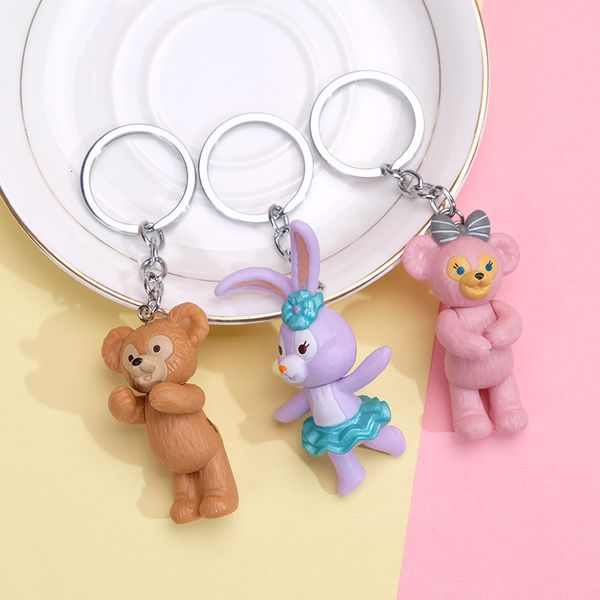 ballet duffy, dai xiong xueli, lu, mei xing, rabbit, key ring and chain bag pendant, Silver
ballet duffy, dai xiong xueli, lu, mei xing, rabbit, key ring and chain bag pendant, Silver