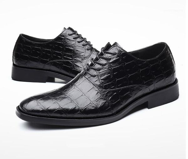 new men's lace-up formal shoes male alligator leather dress prom homecoming gentleman shoes sapato social masculino1, Black
new men's lace-up formal shoes male alligator leather dress prom homecoming gentleman shoes sapato social masculino1, Black