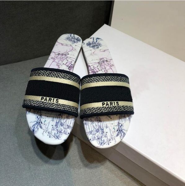 christianes 2021 women sandals slippers embroidery designers slides sandal flip flops striped beach leather rubber flower slipper loafers, Black
christianes 2021 women sandals slippers embroidery designers slides sandal flip flops striped beach leather rubber flower slipper loafers, Black