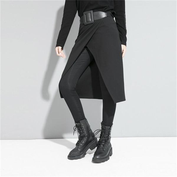 spring autumn pencil pants casual pants stretchy leggings + skirt + belt two black leggings trousers h1210
spring autumn pencil pants casual pants stretchy leggings + skirt + belt two black leggings trousers h1210