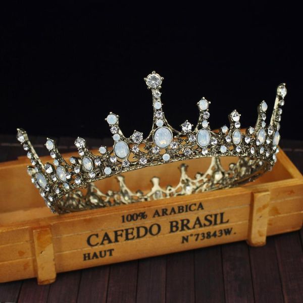 старинные свадебные тиара корона невеста queen king baroque головной убор свадебные главы ювелирные изделия аксессуары женщины / мужчины про, Golden;silver
старинные свадебные тиара корона невеста queen king baroque головной убор свадебные главы ювелирные изделия аксессуары женщины / мужчины про, Golden;silver