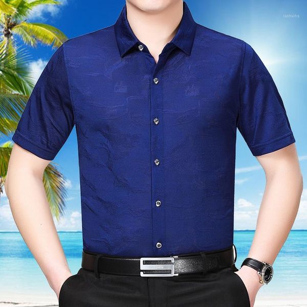 new summer men short sleeve real silk shirt mens dress shirts gentlemen plus size casual camisa masculina 95605 kj19621, White;black
new summer men short sleeve real silk shirt mens dress shirts gentlemen plus size casual camisa masculina 95605 kj19621, White;black