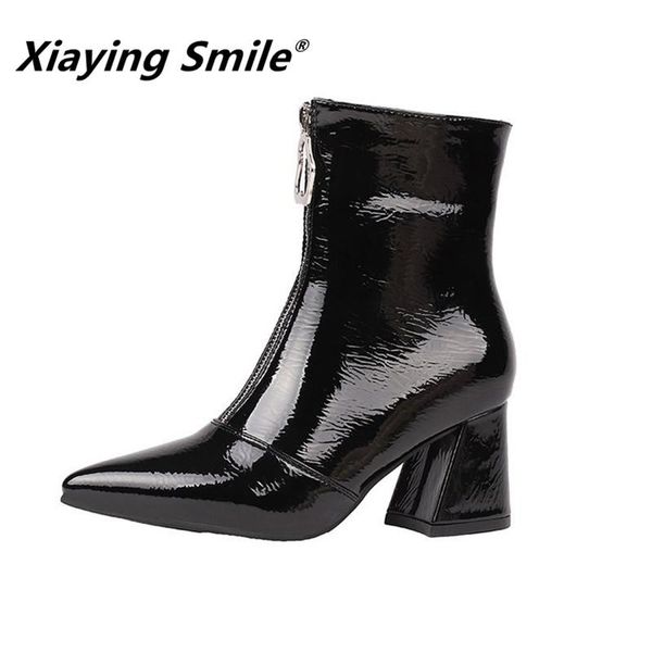 xiiying smile горячие продажи женщины boots boots интернет стиль знаменитостей направленные носки твердые обувь женские фаион повседневная ш, Black
xiiying smile горячие продажи женщины boots boots интернет стиль знаменитостей направленные носки твердые обувь женские фаион повседневная ш, Black