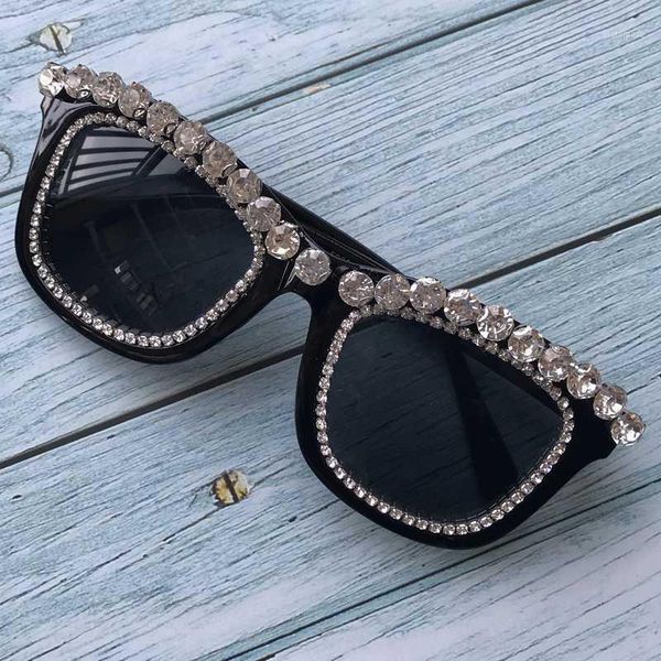 zaolihu square men's sunglasses black frame handmade diamond around eyewear oversized women sun glasses uv400 gafas de sol1, White;black
zaolihu square men's sunglasses black frame handmade diamond around eyewear oversized women sun glasses uv400 gafas de sol1, White;black