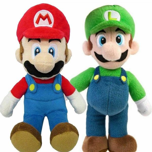 2 шт. super mario bros плюшевые куклы mario luigi игрушка мягкие чучела детские куклы детские дети детский день рождения христос бюйсн 
2 шт. super mario bros плюшевые куклы mario luigi игрушка мягкие чучела детские куклы детские дети детский день рождения христос бюйсн