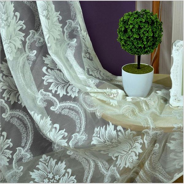 white beige coffee european style luxury high grade jacquard curtain tulle curtains for living room kitchen sheer
white beige coffee european style luxury high grade jacquard curtain tulle curtains for living room kitchen sheer