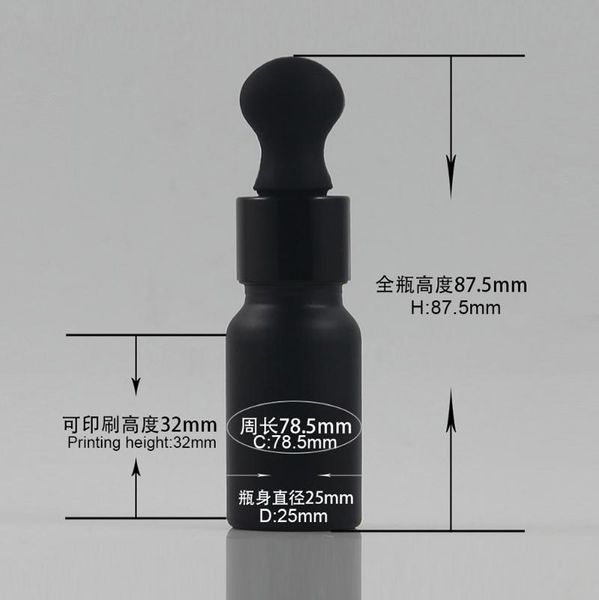 storage bottles & jars 100pcs/lot 10ml glass bottle dropper shiny black or matte for you choice
storage bottles & jars 100pcs/lot 10ml glass bottle dropper shiny black or matte for you choice