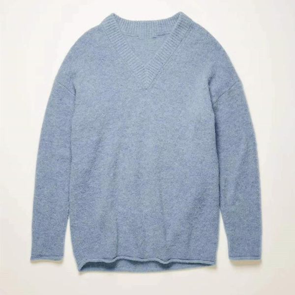 women's sweaters women v-neck knitted sweater autumn winter female long sleeve knitwear pullover 2021 1, White;black
women's sweaters women v-neck knitted sweater autumn winter female long sleeve knitwear pullover 2021 1, White;black