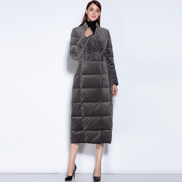 women's down & parkas women jacket slim x-long coat female taffeta winter warm duck jackets outwear doudoune femme yr360321, Black
women's down & parkas women jacket slim x-long coat female taffeta winter warm duck jackets outwear doudoune femme yr360321, Black