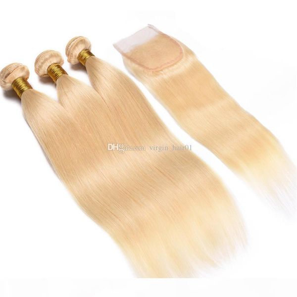 hair 613 straight virgin hair 3 bundles with lace closure 613 blonde brazilian human hair weaves with 4*4 lace closure, Black;brown
hair 613 straight virgin hair 3 bundles with lace closure 613 blonde brazilian human hair weaves with 4*4 lace closure, Black;brown