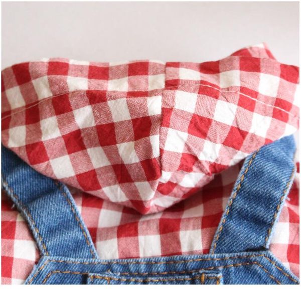 red plaid small dog clothes jumpsuit water wash old jean overalls puppy dog jacket cowboy pet coat bbykyl
red plaid small dog clothes jumpsuit water wash old jean overalls puppy dog jacket cowboy pet coat bbykyl