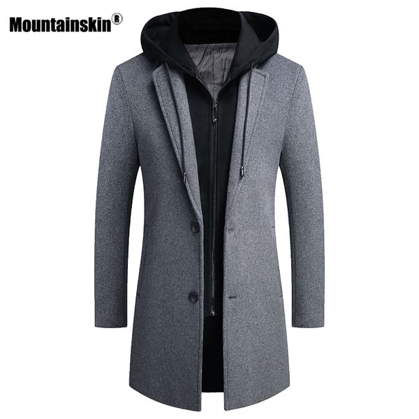 mountainskin 2020 мужская шерстяная куртка с капюшоном зима осень мужская длинная ветрозащитная шерсть пальто повседневная толстая тонкая по, Black;brown
mountainskin 2020 мужская шерстяная куртка с капюшоном зима осень мужская длинная ветрозащитная шерсть пальто повседневная толстая тонкая по, Black;brown